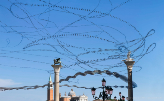 AIRLINES XIX-6 · Möwe und Mauersegler · Piazzetta di San Marco · Venedig · 60 Sekunden