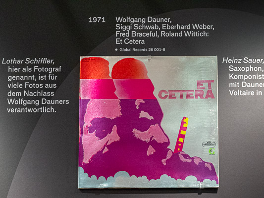 Ausstellung „Wolfgang Dauner – Jazz et cetera“